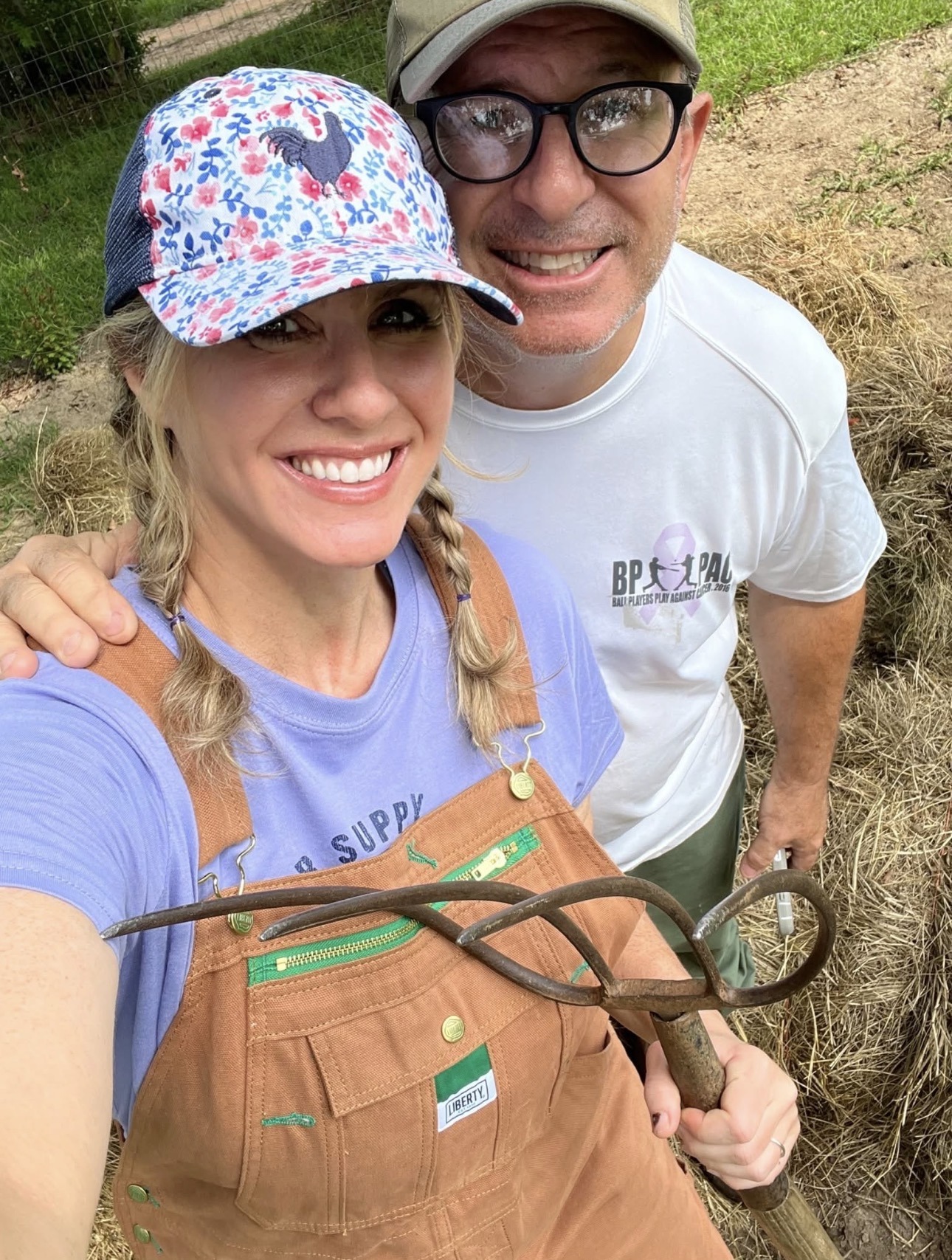 Misti and Mark together at Shepherd Farms